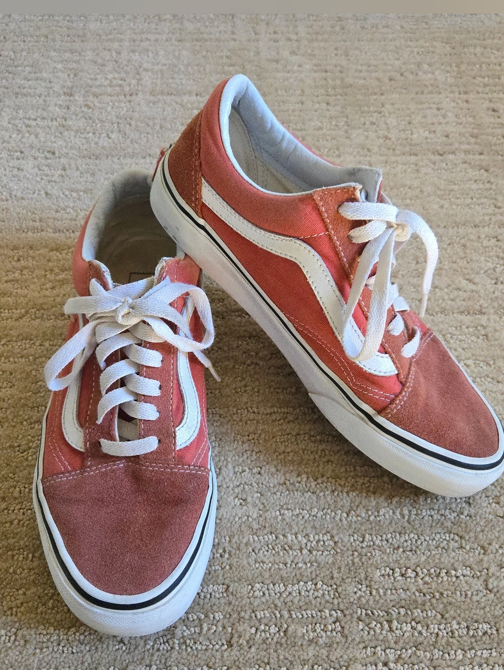 Vans Orange Old Skools